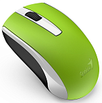 31030004404 Genius Wireless Mouse ECO-8100, BlueEye, 1600dpi, Green