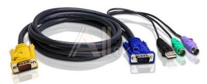 1285740 Кабель SPHD-VGA PS2 USB 3M 2L-5303UP ATEN