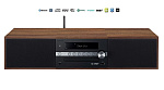 398145 Микросистема Pioneer X-CM66D-B черный 30Вт/CD/CDRW/FM/USB/BT