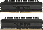 Память DDR4 2x32Gb 3200MHz Patriot PVB464G320C6K Viper 4 Blackout RTL Gaming PC4-25600 CL16 DIMM 288-pin 1.35В kit с радиатором Ret