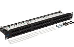 TWT-PP48/1U-U5E Патч-панель TWT 48 портов, UTP, кат.5E, 1U