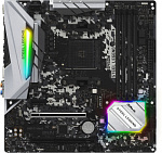 1123793 Материнская плата Asrock B450M STEEL LEGEND Soc-AM4 AMD B450 4xDDR4 mATX AC`97 8ch(7.1) GbLAN RAID+HDMI+DP