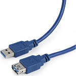 1960914 Filum Кабель удлинитель USB 3.0, 1.8 м., синий, разъемы: USB A male-USB A female, пакет. [FL-C-U3-AM-AF-1.8M] (894175)
