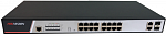 1000492634 16 RJ45 100M PoE; 2 комбо-порта (1000М Ethernet/1000M SFP); таблица MAC адресов на 8000 записей; стандарты PoE: IEEE802.3af, IEEE802.3at; бюджет PoE