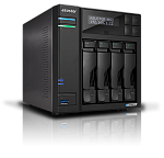 Сетевое хранилище ASUSTOR AS6704T 4-Bay NAS/Intel Celeron N1505 2,0GHz/4GB DDR4, noHDD(HDD,SSD)/2x2,5Gbe(LAN)/2xUSB3.2,HDMI
