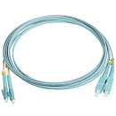 Кабель оптический Hyperline FC-D2-503-LC/PR-SC/PR-H-3M-LSZH-BK Патч-корд волоконно-оптический (шнур) MM 50/125(OM3), LC-SC, duplex, 10G, LSZH, 3м, чер