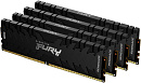 1000633465 Память оперативная/ Kingston 128GB 3600MHz DDR4 CL18 DIMM (Kit of 4) FURY Renegade Black