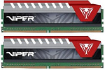 498705 Память DDR4 2x4Gb 2400MHz Patriot PVE48G240C5KRD Viper Elite RTL PC4-19200 CL15 DIMM 288-pin 1.2В