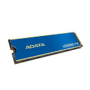 Твердотельный накопитель SSD ADATA ALEG-710-512GCS PCIe Gen3x4 with NVMe, 2400/1000, IOPS 90/150K, MTBF 1.5M, 3D NAND, 130TBW, 0,23DWPD, Heat Sink, RT