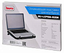 363705 Подставка для ноутбука Buro BU-LCP156-B208 15.6"355x260x21мм 2xUSB 2x 80ммFAN 560г металлическая сетка/пластик черный