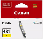 1010562 Картридж струйный Canon CLI-481Y 2100C001 желтый (5.6мл) для Canon Pixma TS5140/6140/8140/8540