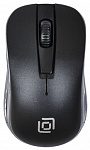 945817 Мышь Оклик 445MW черный оптическая (1600dpi) беспроводная USB (3but)