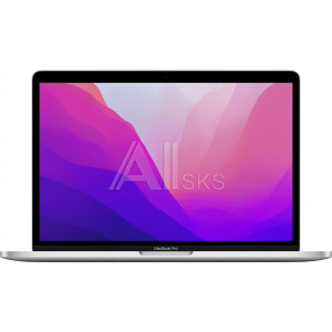 11000102 Apple MacBook Pro 13 Late 2022 [MNEQ3] (КЛАВ.РУС.ГРАВ.) Silver 13.3'' Retina {(2560x1600) Touch Bar M2 8С CPU 10С GPU/8GB/512GB SSD}