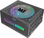 1465681 Блок питания Thermaltake ATX 1200W Toughpower PF1 ARGB 80+ platinum 24pin APFC 140mm fan color LED 12xSATA Cab Manag RTL