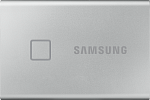 1000575166 Твердотельный накопитель Samsung External SSD T7 Touch, 1000GB, USB Type-C, R/W 1000/1050MB/s, Grey