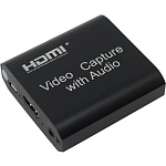 1819725 ORIENT C705HVC, Адаптер HDMI -> USB2.0, устройство видеозахвата со звуком 1920x1080@30Hz, Audo вход/выход, выход HDMI, поддержка Windows/MacOS/Android
