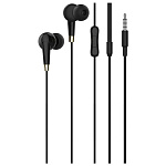 1952475 HOCO M58/ Наушники + микрофон/ Кнопка ответа/ 1.2м/ 3.5 mm jack/ Black