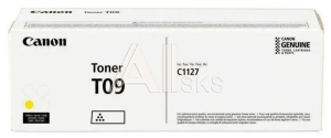 3017C006 Тонер-картридж Canon T09 Y жёлтый для i-SENSYS X C1127iF/C1127i/C1127P (5 900 стр.)