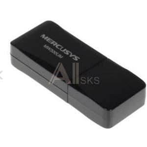 1488796 Mercusys MW300UM Беспроводной сетевой мини USB-адаптер, скорость до 300 Мбит/с