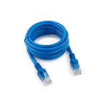 168362 Cablexpert Патч-корд UTP PP12-2M/B кат.5e, 2м, литой, многожильный (синий)