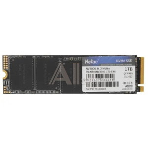 1918943 SSD Netac NV2000 PCIe 3 x4 M.2 2280 NVMe 3D NAND 1TB NT01NV2000-1T0-E4X