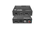 Деэмбеддер HDMI 4K60 Infobit [iTrans AD02] HDCP 2.2, RCA и оптический выход, понижающее микширование