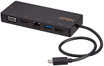 UH3236-AT ATEN USB-C Multiport Mini Dock with Power Pass-Through