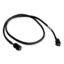 Кабель Luxshare L285HM012-SD-R, INT, SFF8643-SFF8643 (HDmSAS -to- HDmSAS internal cable, w/SideBand), 60cm