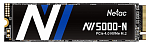 NT01NV5000N-1T0-E4X Netac SSD NV5000-N 1TB PCIe 4 x4 M.2 2280 NVMe 3D NAND, R/W up to 4800/4600MB/s, TBW 640TB, without heat sink