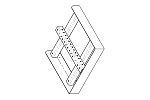131346 Система акустическая BIAMP [LVH-900AFW] (COMMUNITY) LVH-900 Array Frame, White (For Indoor Use Only)