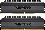 Память DDR4 2x8Gb 4000MHz Patriot PVB416G400C9K Viper 4 Blackout RTL Gaming PC4-32000 CL19 DIMM 288-pin 1.35В single rank с радиатором Ret