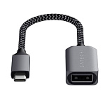 11043134 Satechi USB-C to USB 3.0. Цвет серый космос.Satechi USB-C to USB 3.0 Adapter Cable - Space Gray