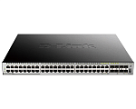 D-Link DGS-3630-52PC/A2ASI, PROJ L3 Managed Switch with 44 10/100/1000Base-T ports and 4 100/1000Base-T/SFP combo-ports and 4 10GBase-X SFP+ ports (48
