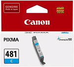 1010558 Картридж струйный Canon CLI-481C 2098C001 голубой (5.6мл) для Canon Pixma TS6140/TS8140TS/TS9140/TR7540/TR8540