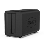 TerraMaster D5 Hybrid DAS tower/ RAID 0, 1, JBOD, SINGLE/ up to (2xHDD + 3xM.2 SSD)/ 1xUSB3.2 Gen2/ 1xPS/ 1YW