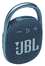 JBLCLIP4BLU JBL CLIP 4 портативная А/С: 5W RMS, BT 5.1, до 10 часов, 0,24 кг, цвет Синий