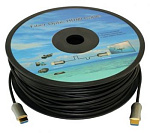 1072459 Кабель аудио-видео Fiber Optic HDMI (m)/HDMI (m) 25м. позолоч.конт. черный