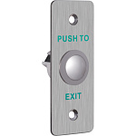 1000671675 Механическая кнопка выхода3A@DC36В макс.; размер 903528.9мм; панель-алюминиевый сплав кнопка-металл.