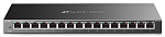 Коммутатор TP-Link TL-SG116E, 16-портовый гигабитный настольный Easy Smart , 16 портов RJ45 10/100/100 Мбит/с, VLAN на базе MTU/порта/тэга, QoS, IGMP S