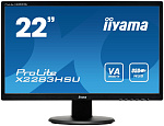 398438 Монитор Iiyama 21.5" X2283HSU-B1DP черный VA LED 5ms 16:9 DVI M/M матовая 250cd 178гр/178гр 1920x1080 D-Sub DisplayPort FHD USB 2.8кг