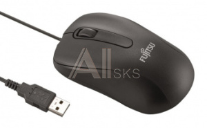 1521626 Мышь Fujitsu MOUSE M520 BLACK черный оптическая (1000dpi) USB (3but)