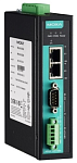NPort IA5150A Ethernet сервер последовательных интерфейсов, 1xRS-232/422/485, с каскадированием (2xEthernet, 2 IP-адреса), защита от перенапряжения 1 кВ, 0...+60С