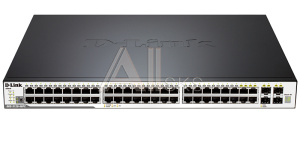 D-Link DGS-3120-48PC/B1ARI, PROJ L3 Managed Switch with 44 10/100/1000Base-T ports and 4 100/1000Base-T/SFP combo-ports and 2 10GBase-CX4 ports (48 Po