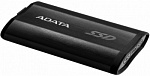 1396794 Накопитель SSD A-Data USB-C 512Gb ASE800-512GU32G2-CBK SE800 1.8" черный