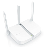 MW305R MERCUSYS N300 Wi-Fi роутер, до 300 Мбит/с на 2,4 ГГц, 3 фиксированные внешние антенны, 3 порта LAN 10/100 Мбит/с, 1 порт WAN 10/100 Мбит/с