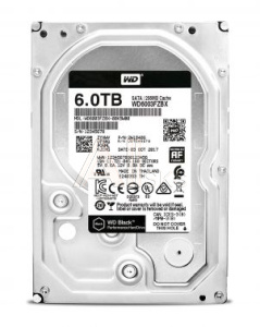 1073398 Жесткий диск WD Original SATA-III 6Tb WD6003FZBX Desktop Black (7200rpm) 256Mb 3.5"