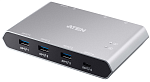 US3342-AT ATEN 2-Port USB-C Gen 2 Sharing Switch with Power Pass-through