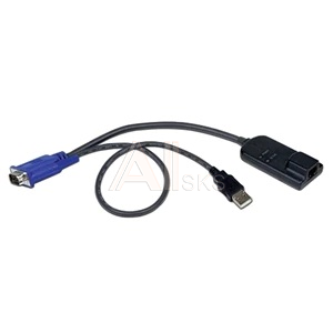 470-ABDL DELL DMPUIQ-VMCHS-G01 для серверных интерфейсных модулей (SIM) Dell для VGA, USB-клав., мыши, поддержка виртуальных носителей, CAC и USB2.0.
