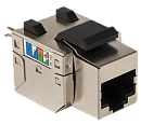 Модуль Keystone RJ45, Cat.5E, STP, 90 градусов, белый