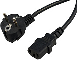 1000471809 Кабель питания CyberPower EX1045BKDE-C13 (4.5M DE-C13) IEC-Schuko (4.5м.) 10А Cable CyberPower EX1045BKDE-C13 (4.5M DE-C13) IEC-Schuko (4.5m) 10А